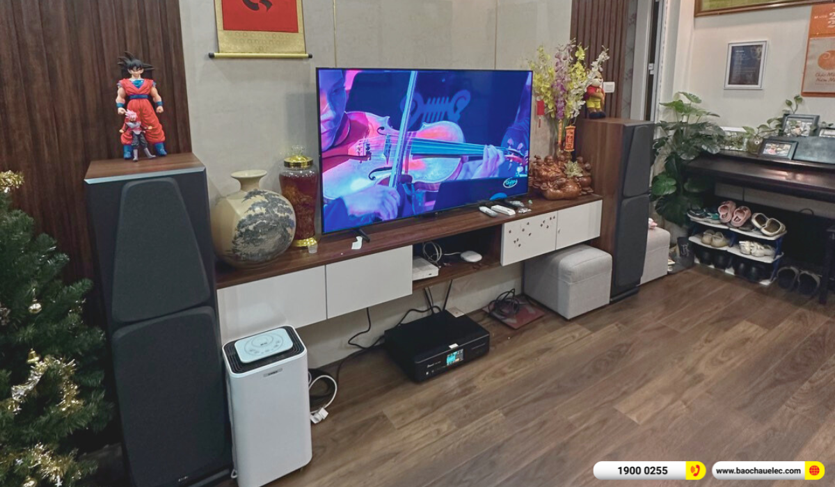 Lắp đặt d&agrave;n karaoke, nghe nhạc BIK gần 23tr cho anh Tuấn tại H&agrave; Nội