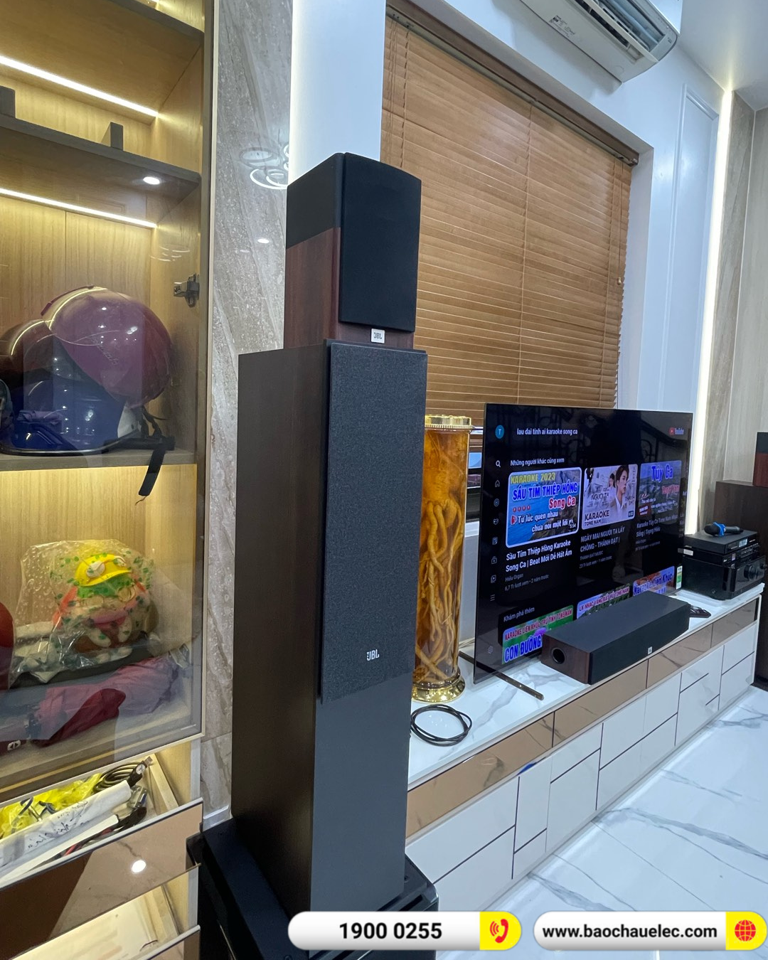 Lắp đặt d&agrave;n karaoke, nghe nhạc JBL hơn 71tr cho anh Kha tại Vĩnh Long