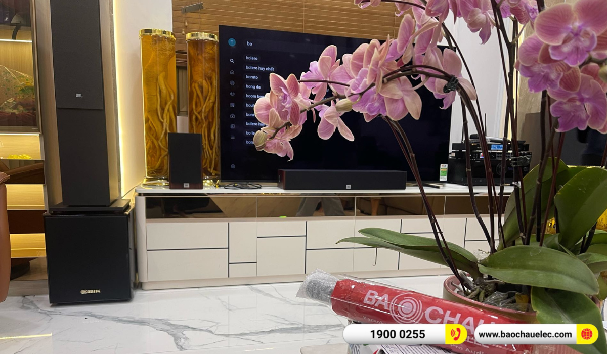 Lắp đặt d&agrave;n karaoke, nghe nhạc JBL hơn 71tr cho anh Kha tại Vĩnh Long