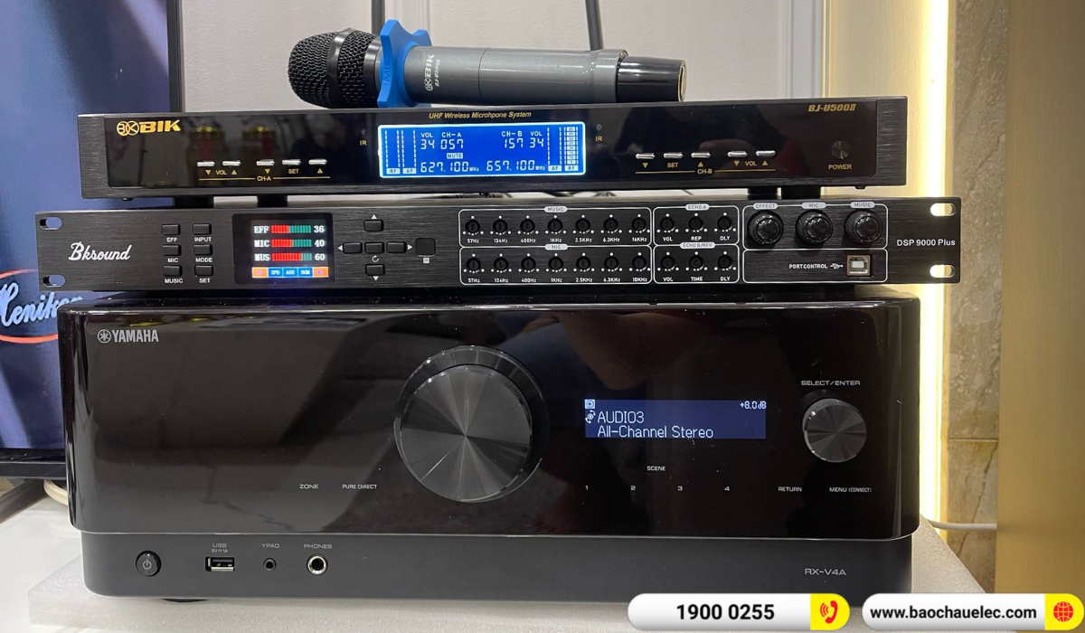 Lắp đặt d&agrave;n karaoke, nghe nhạc JBL hơn 71tr cho anh Kha tại Vĩnh Long