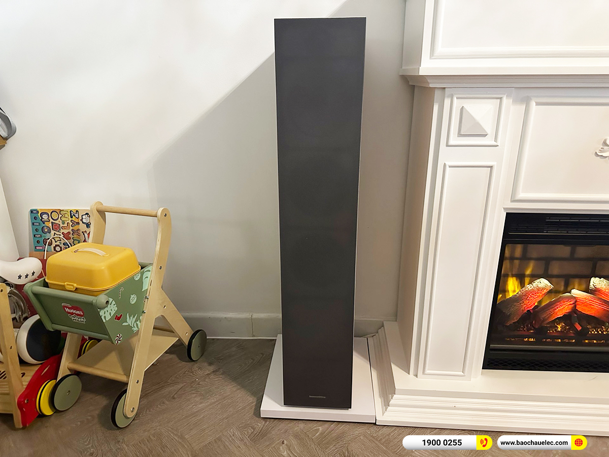 Lắp đặt d&agrave;n karaoke, nghe nhạc Yamaha, B&W hơn 110tr cho chị V&acirc;n ở TPHCM