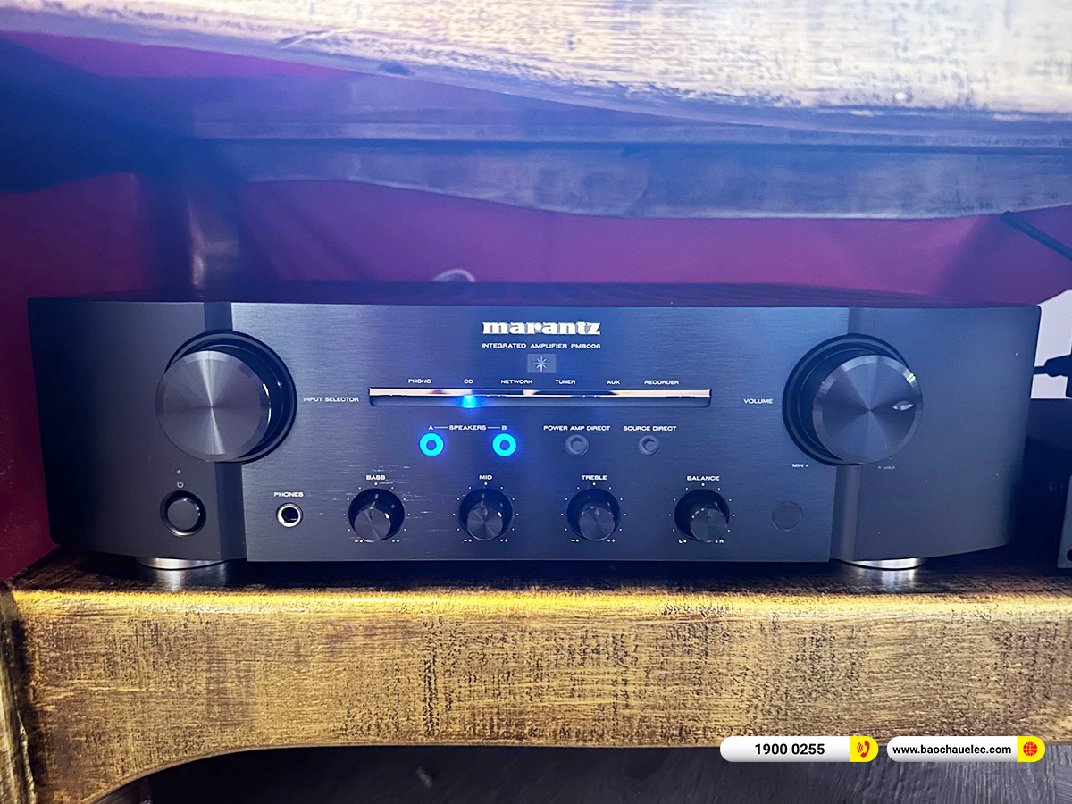 Lắp đặt d&agrave;n karaoke, nghe nhạc Yamaha, B&W hơn 110tr cho chị V&acirc;n ở TPHCM