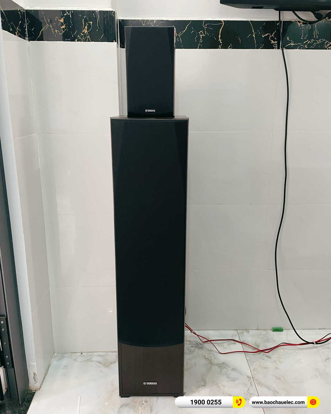 Lắp đặt d&agrave;n karaoke, nghe nhạc Yamaha gần 30tr cho anh Dương tại TP HCM