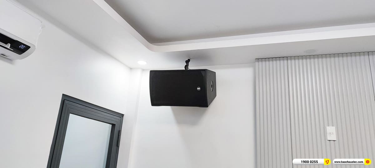 Lắp đặt d&agrave;n karaoke RCF hơn 73tr cho anh Chiến ở TPHCM 