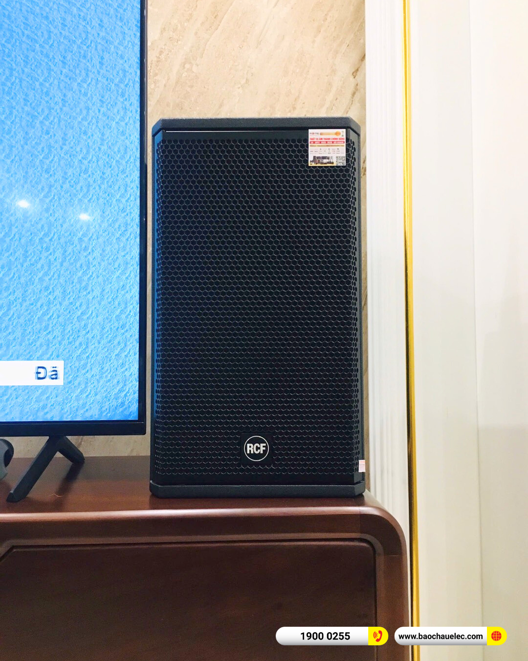 Lắp đặt d&agrave;n karaoke RCF gần 65tr cho anh Chức tại Bắc Ninh