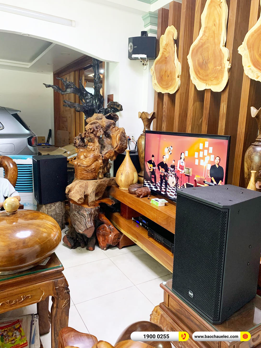 Lắp đặt d&agrave;n karaoke RCF 69tr cho anh C&ocirc;ng ở TPHCM