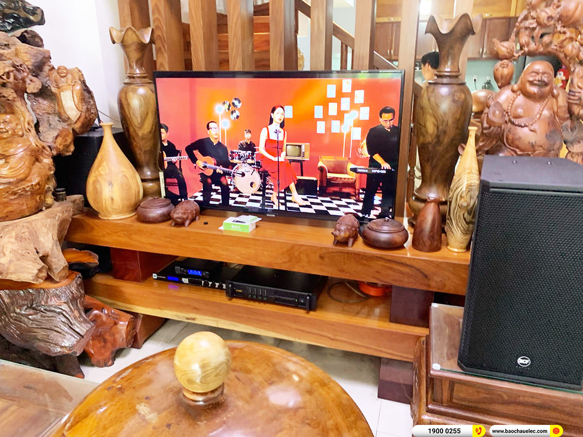 Lắp đặt d&agrave;n karaoke RCF 69tr cho anh C&ocirc;ng ở TPHCM