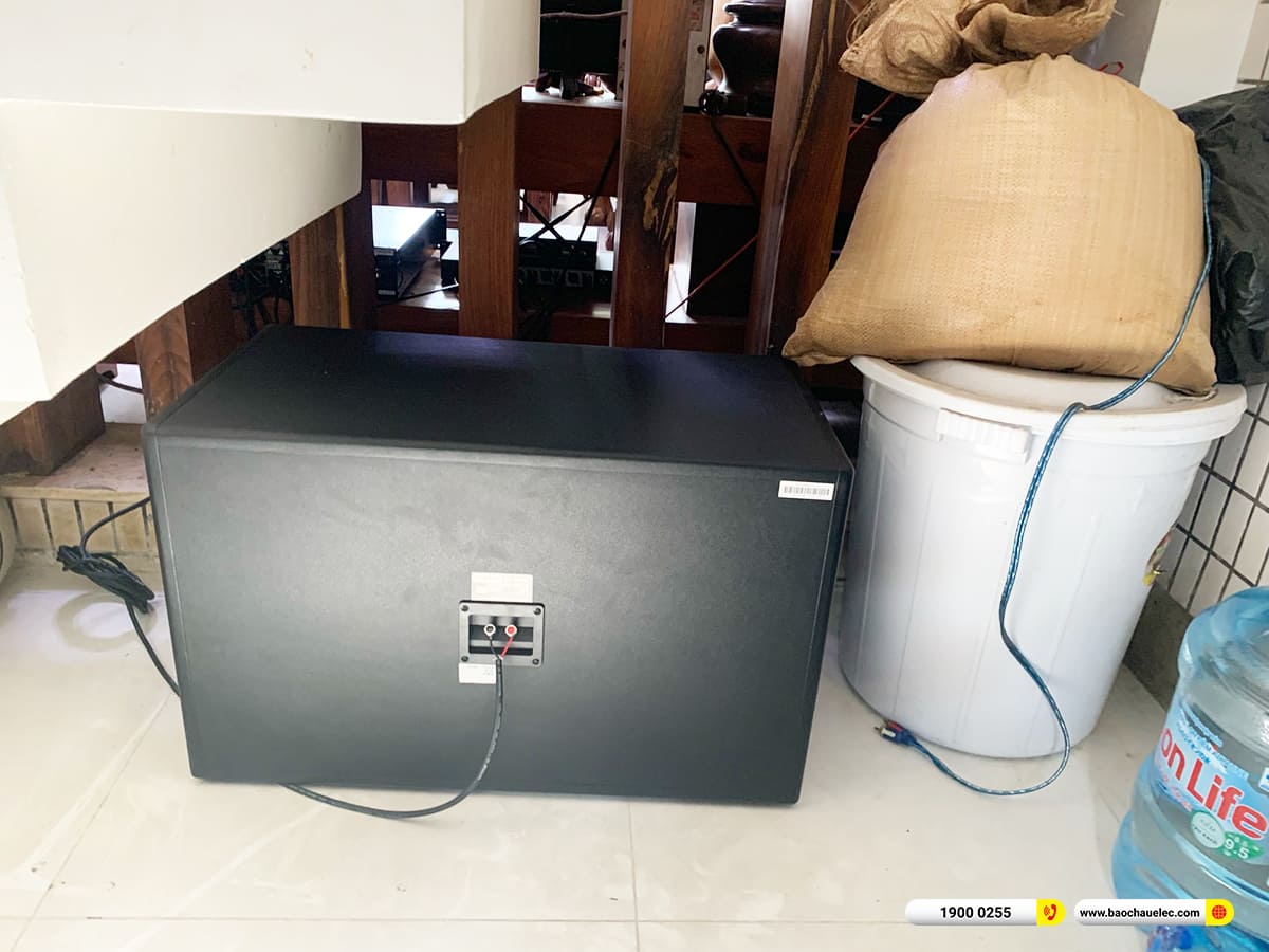 Lắp đặt d&agrave;n karaoke RCF 69tr cho anh C&ocirc;ng ở TPHCM