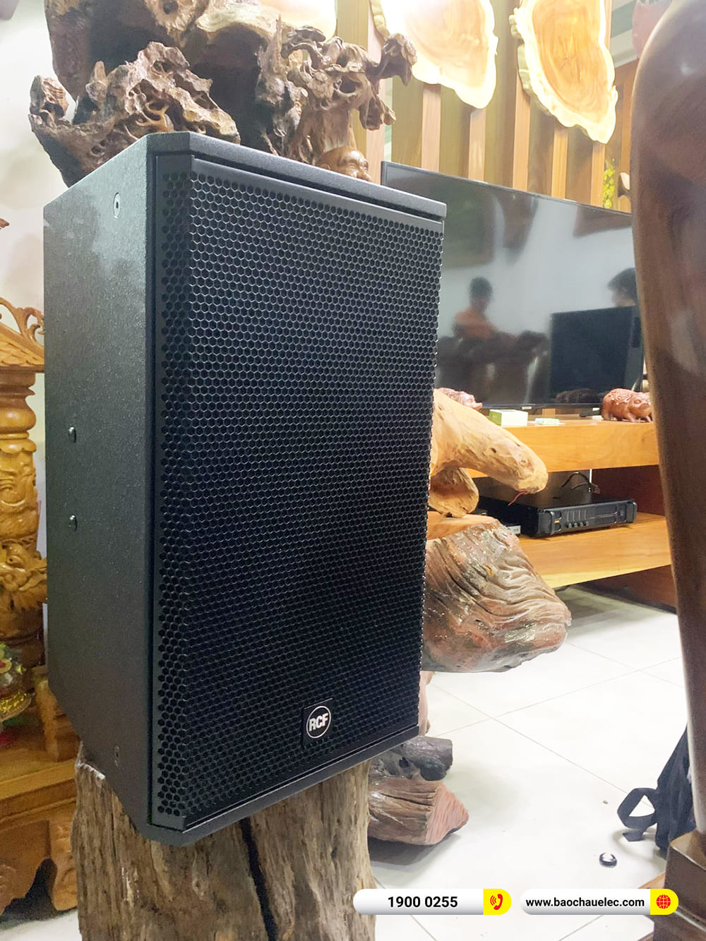 Lắp đặt d&agrave;n karaoke RCF 69tr cho anh C&ocirc;ng ở TPHCM