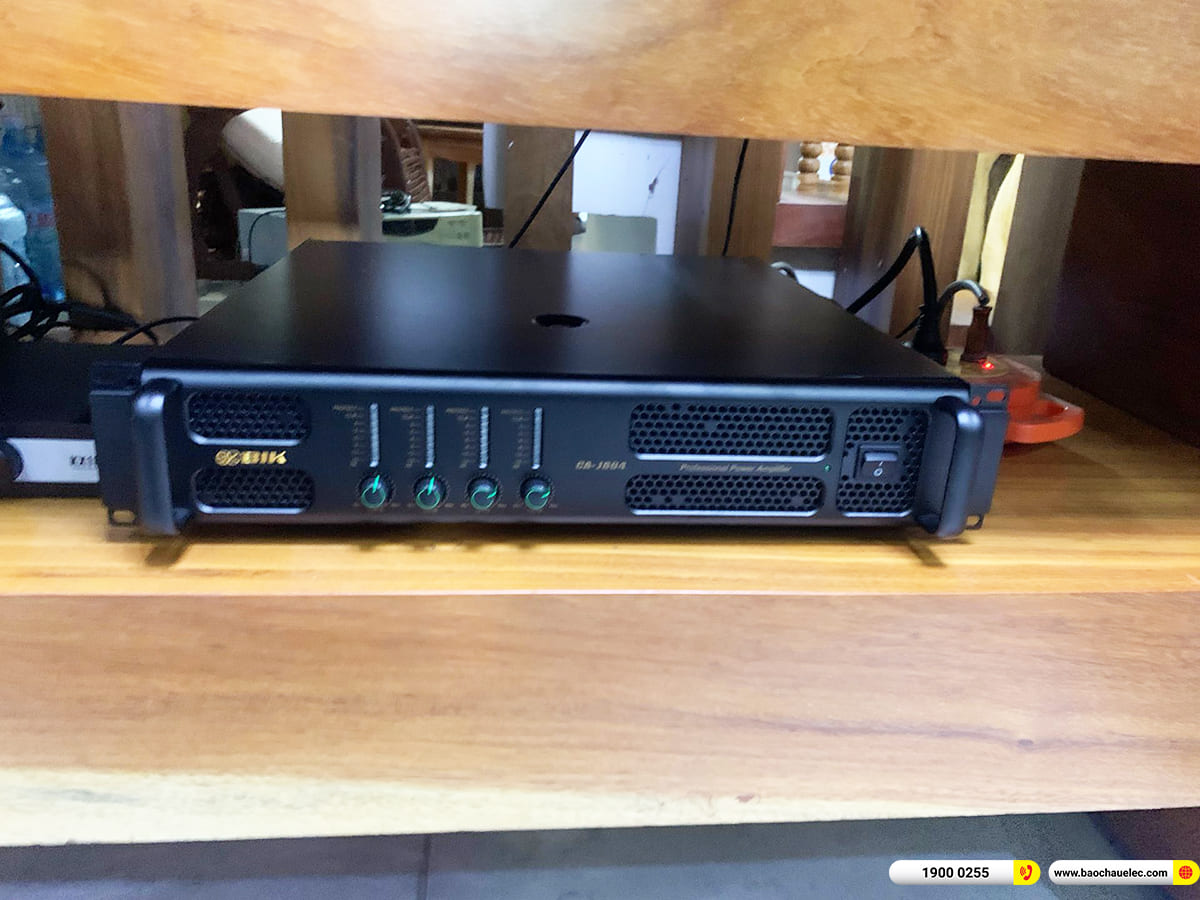 Lắp đặt d&agrave;n karaoke RCF 69tr cho anh C&ocirc;ng ở TPHCM