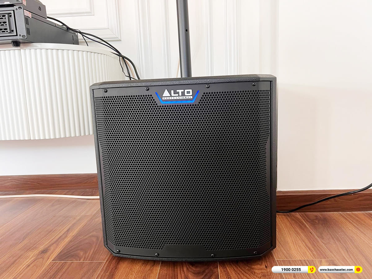 Lắp đặt dàn karaoke RCF gần 73tr cho anh Cường ở Bình Dương