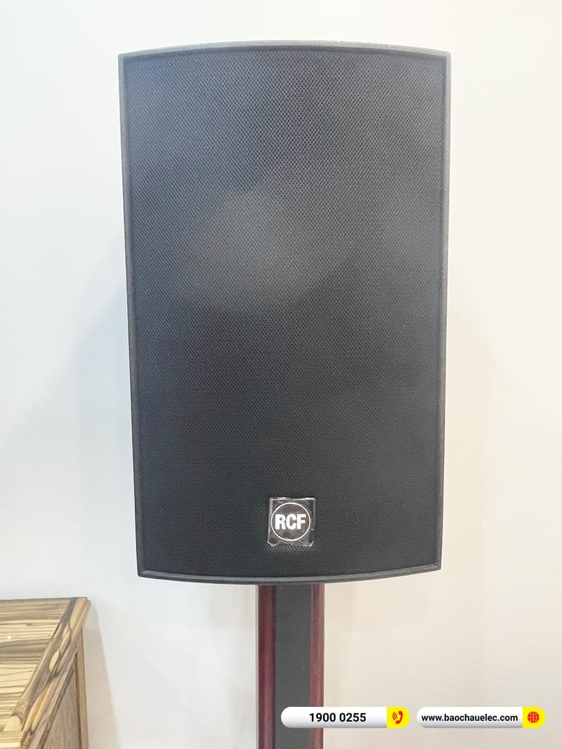 Lắp đặt d&agrave;n karaoke RCF cho anh Cường ở TPHCM