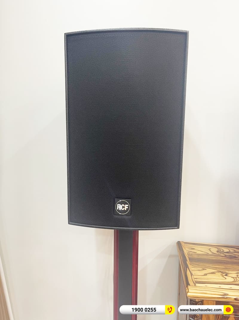 Lắp đặt d&agrave;n karaoke RCF cho anh Cường ở TPHCM