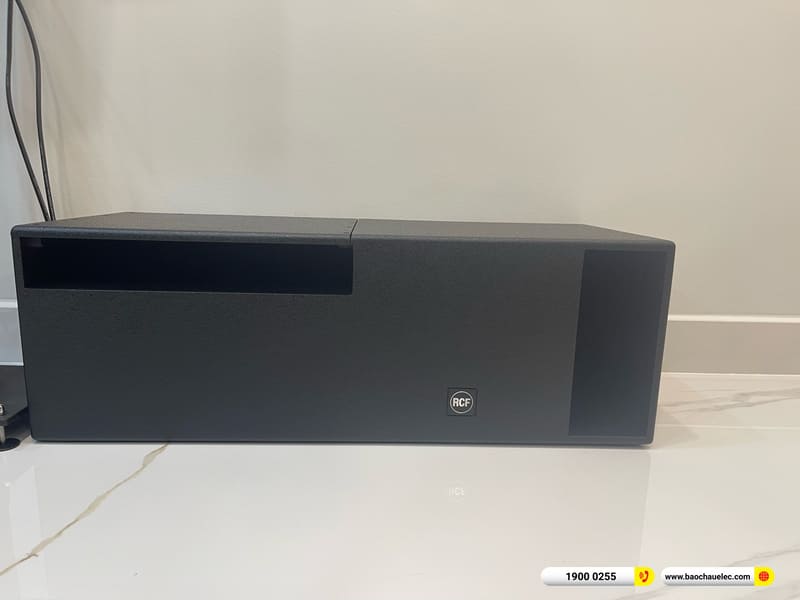 Lắp đặt d&agrave;n karaoke RCF cho anh Cường ở TPHCM