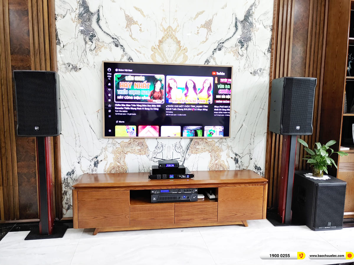 Lắp đặt d&agrave;n karaoke RCF gần 134tr cho anh Đức ở Thanh H&oacute;a