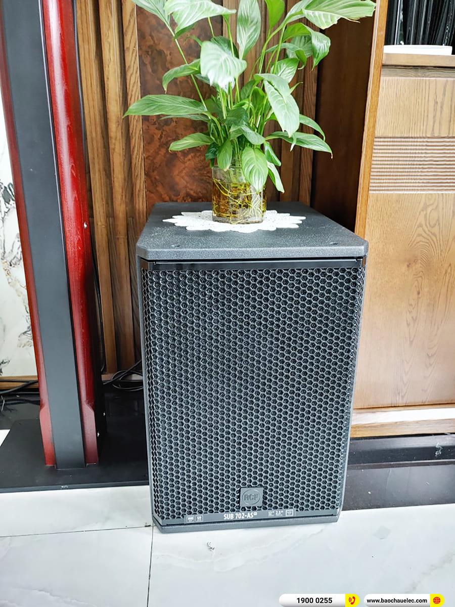 Lắp đặt d&agrave;n karaoke RCF gần 134tr cho anh Đức ở Thanh H&oacute;a