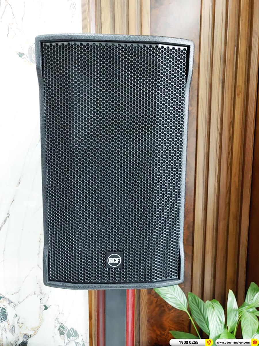 Lắp đặt d&agrave;n karaoke RCF gần 134tr cho anh Đức ở Thanh H&oacute;a