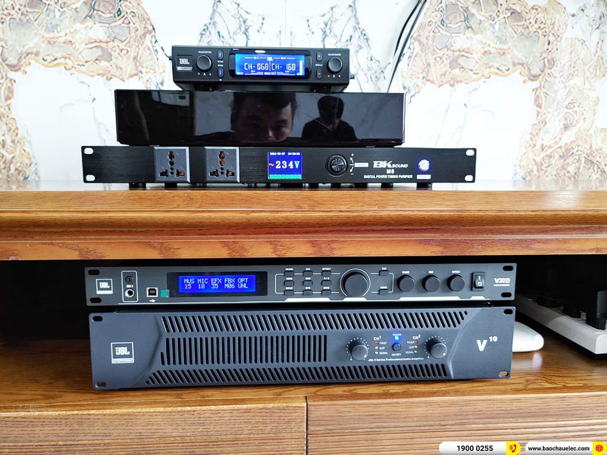 Lắp đặt d&agrave;n karaoke RCF gần 134tr cho anh Đức ở Thanh H&oacute;a