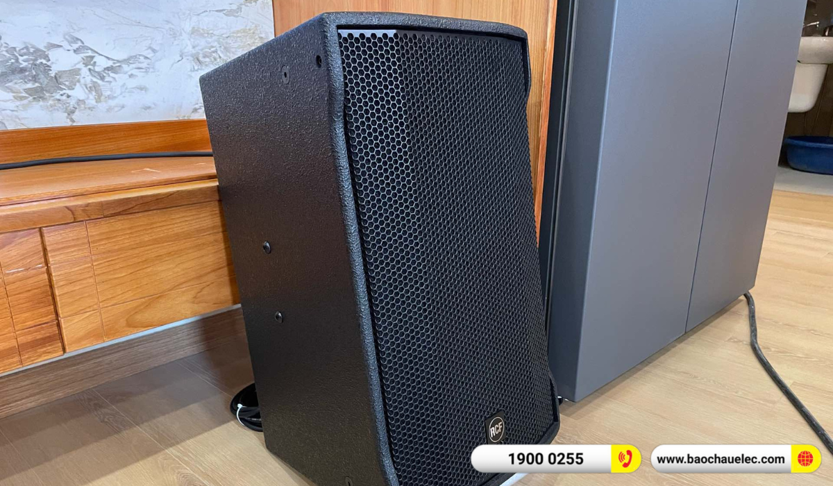 Lắp đặt d&agrave;n karaoke RCF hơn 147tr cho anh Dũng tại Bắc Giang