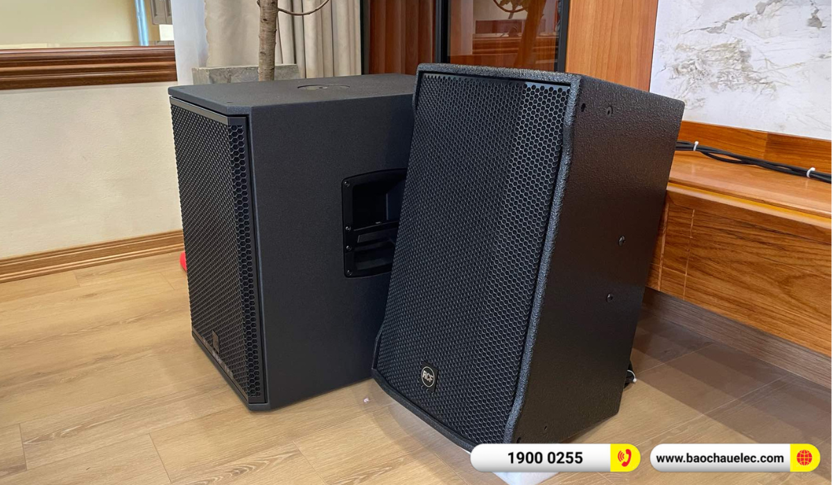 Lắp đặt d&agrave;n karaoke RCF hơn 147tr cho anh Dũng tại Bắc Giang