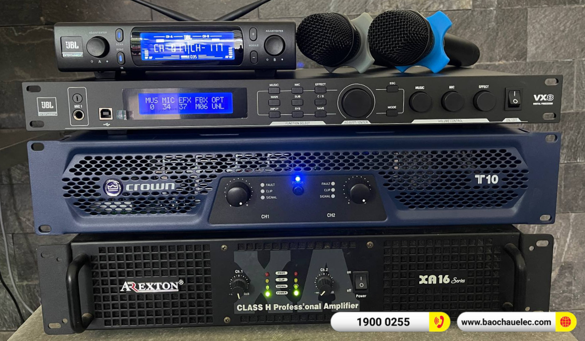 Lắp đặt d&agrave;n karaoke RCF hơn 107tr cho anh Dũng tại B&igrave;nh Dương
