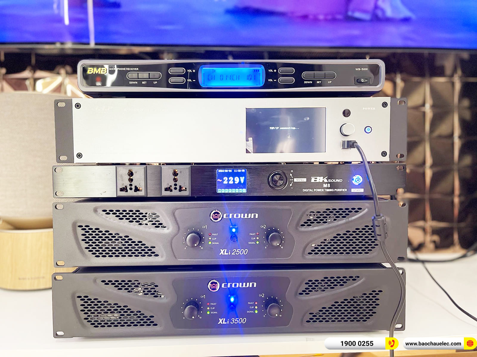 Lắp đặt d&agrave;n karaoke RCF gần 133tr cho anh Duy ở Cần Thơ