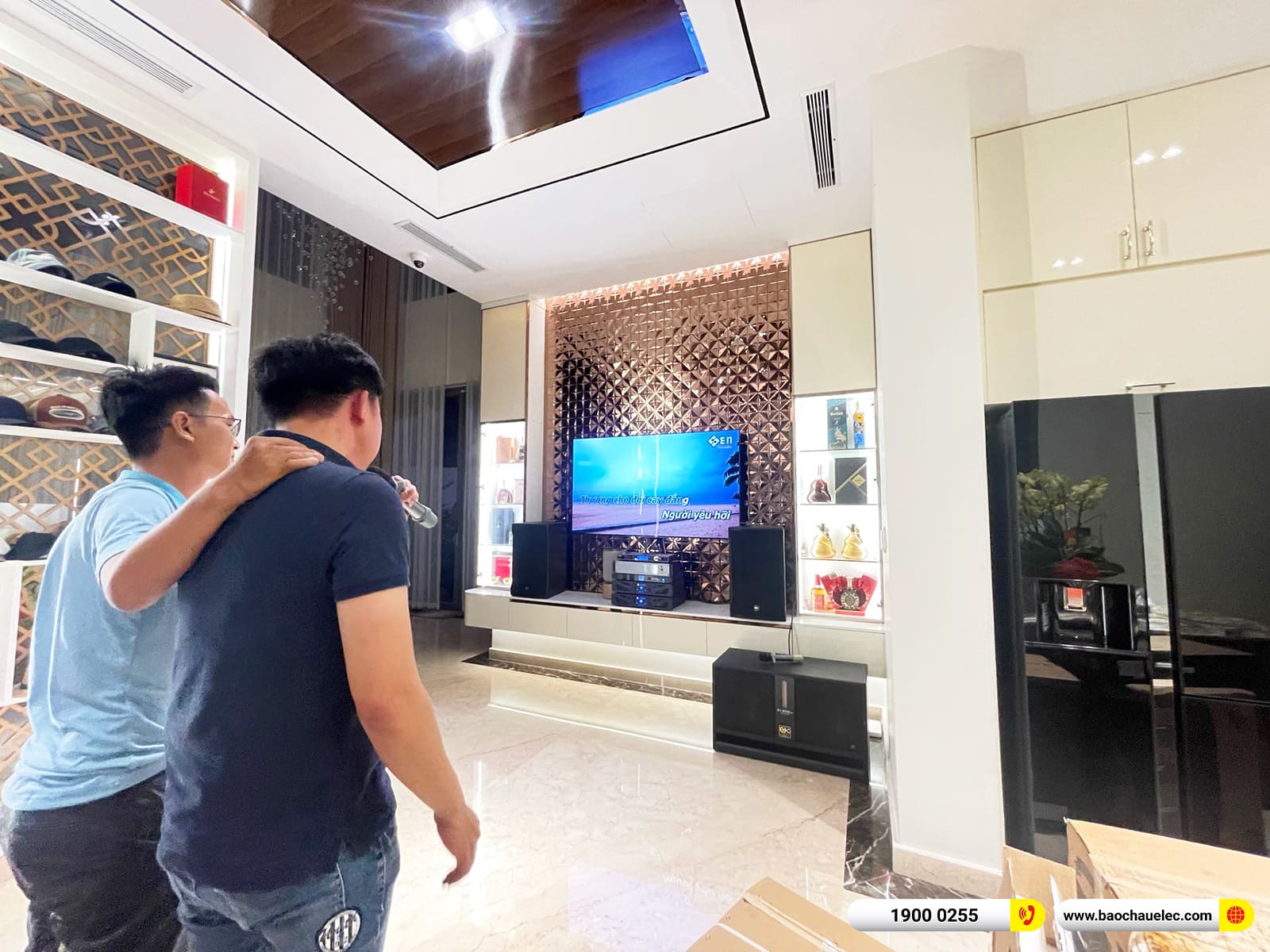 Lắp đặt d&agrave;n karaoke RCF gần 133tr cho anh Duy ở Cần Thơ