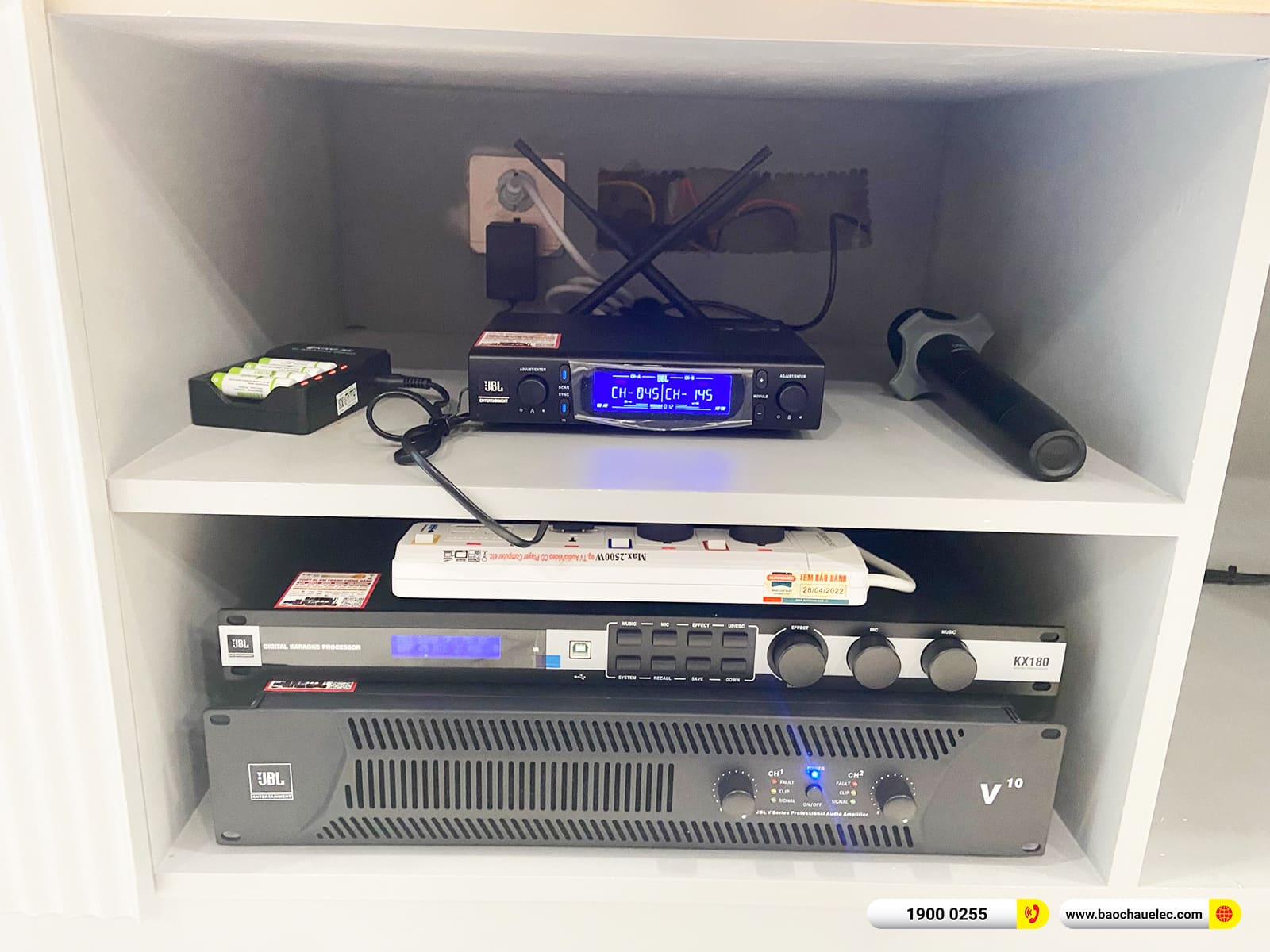 Lắp đặt d&agrave;n karaoke RCF 150tr cho anh Giang ở TPHCM