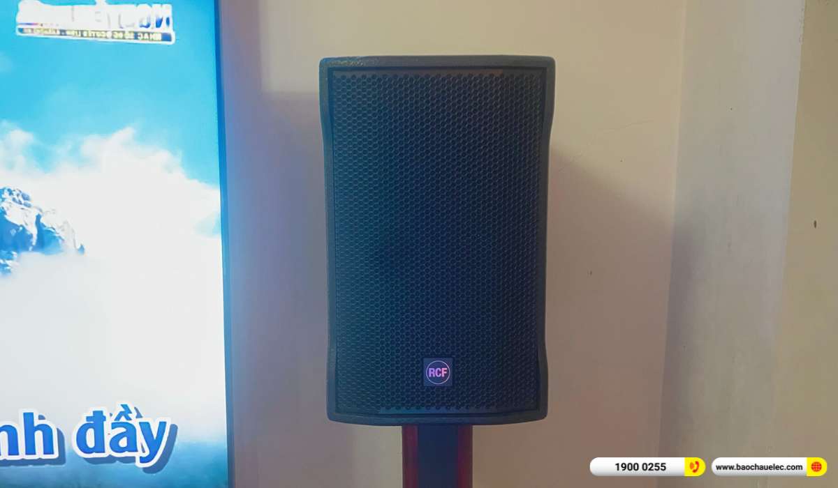 Lắp đặt d&agrave;n karaoke RCF hơn 146tr cho anh H&agrave; tại TP HCM