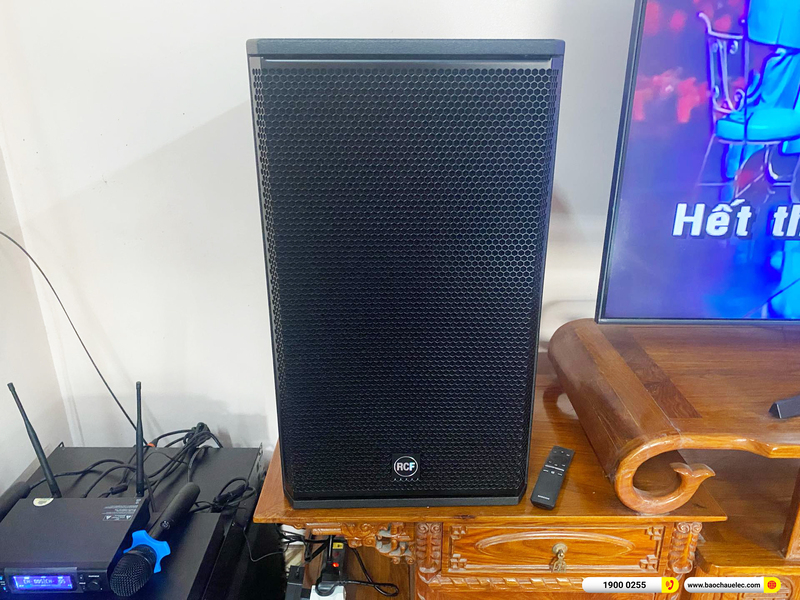 Lắp đặt dàn karaoke RCF hơn 73tr cho anh Hải ở Hải Dương
