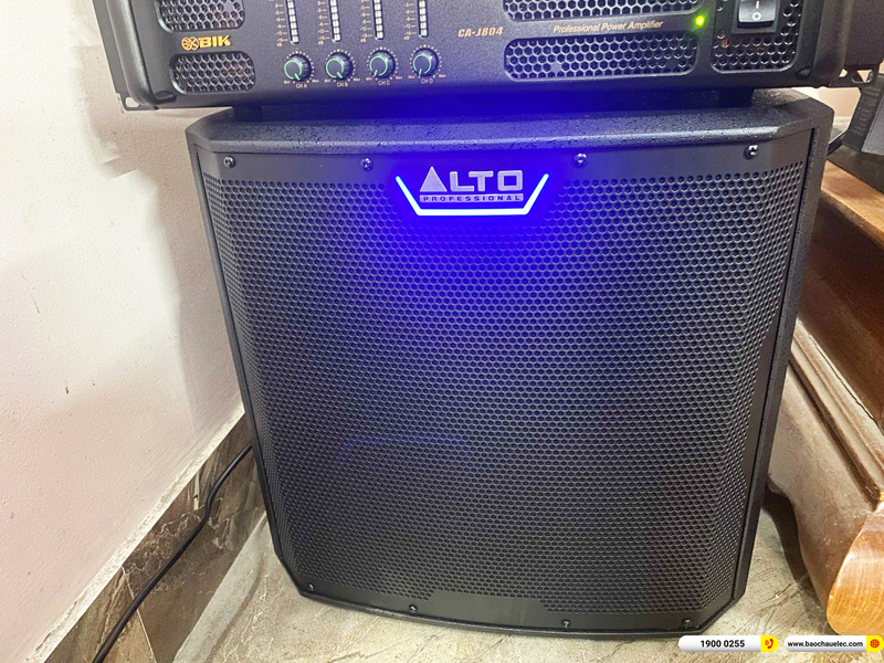 Lắp đặt dàn karaoke RCF hơn 73tr cho anh Hải ở Hải Dương