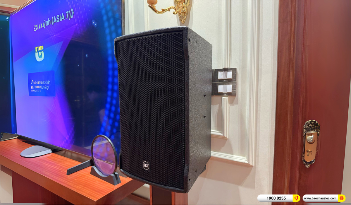 Lắp đặt d&agrave;n karaoke RCF gần 207tr cho anh Hải tại H&agrave; Nội