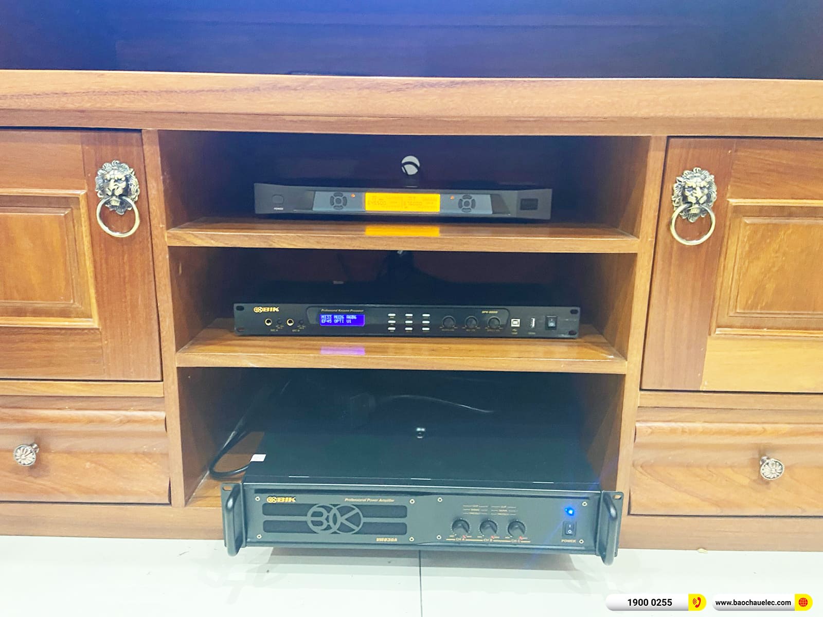 Lắp đặt d&agrave;n karaoke RCF gần 70tr cho anh Hiển ở B&igrave;nh Dương