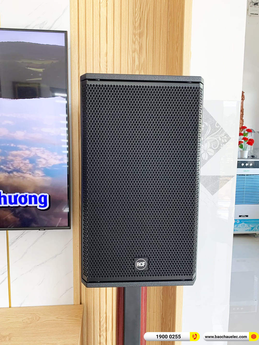 Lắp đặt d&agrave;n karaoke RCF hơn 90tr cho anh Hiếu ở Quảng Nam