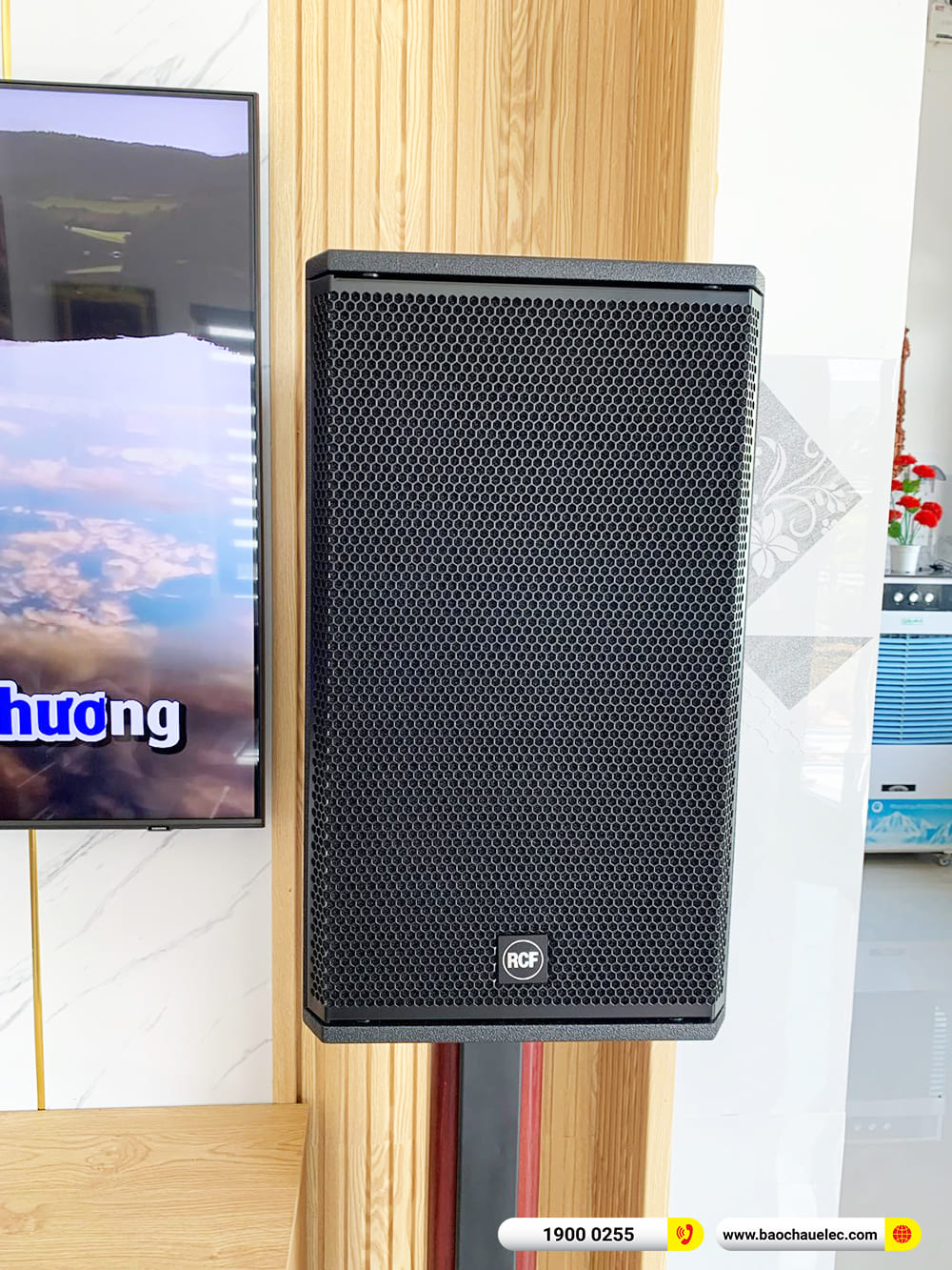 Lắp đặt d&agrave;n karaoke RCF hơn 90tr cho anh Hiếu ở Quảng Nam