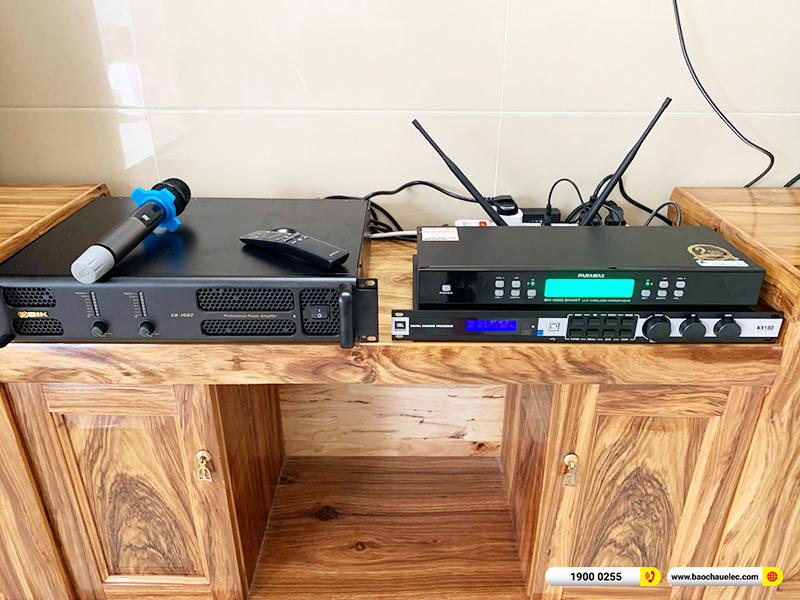 Lắp đặt d&agrave;n karaoke RCF gần 56tr cho anh Ho&agrave;ng ở TPHCM
