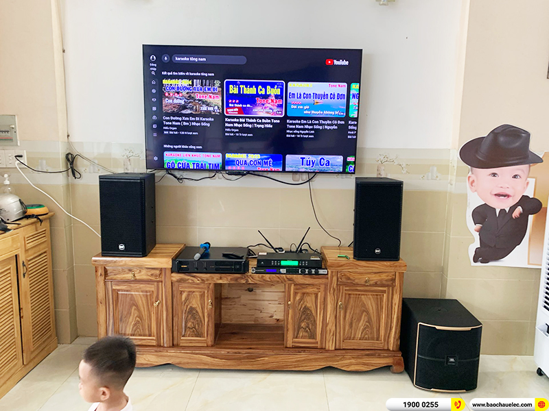 Lắp đặt d&agrave;n karaoke RCF gần 56tr cho anh Ho&agrave;ng ở TPHCM