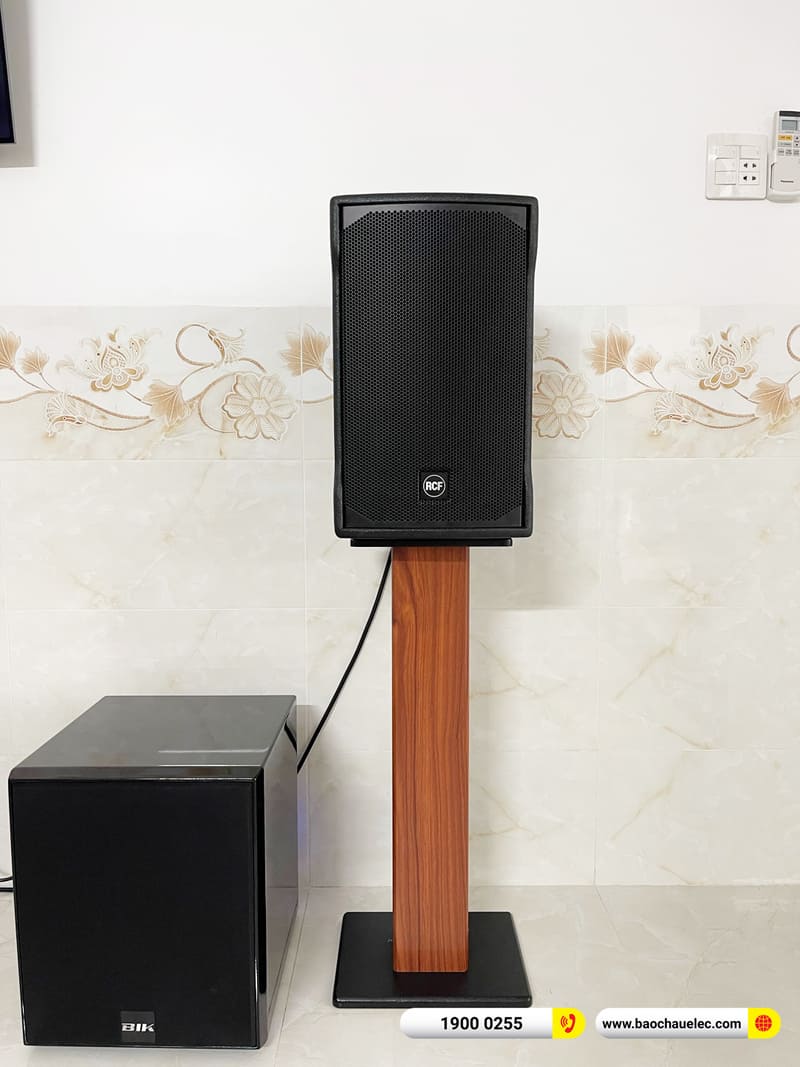 Lắp đặt d&agrave;n karaoke RCF cho anh Hồng ở Cần Thơ