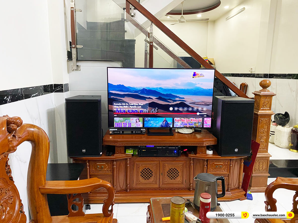 Lắp đặt d&agrave;n karaoke RCF gần 57tr cho anh Ki&ecirc;n ở TPHCM
