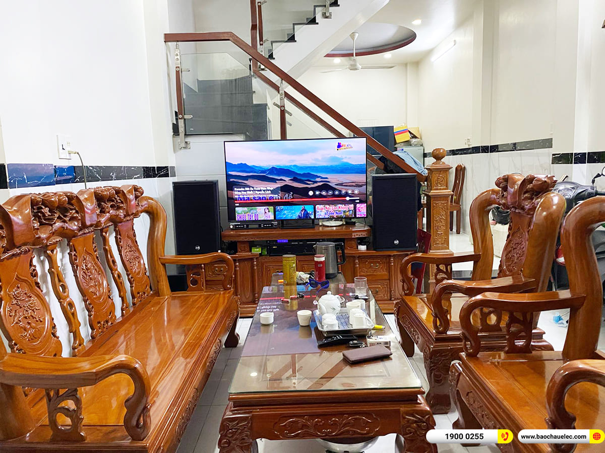 Lắp đặt d&agrave;n karaoke RCF gần 57tr cho anh Ki&ecirc;n ở TPHCM