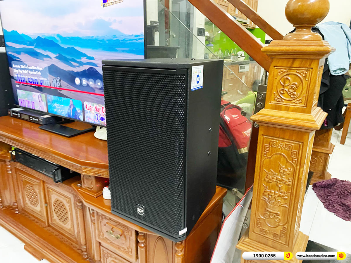 Lắp đặt d&agrave;n karaoke RCF gần 57tr cho anh Ki&ecirc;n ở TPHCM