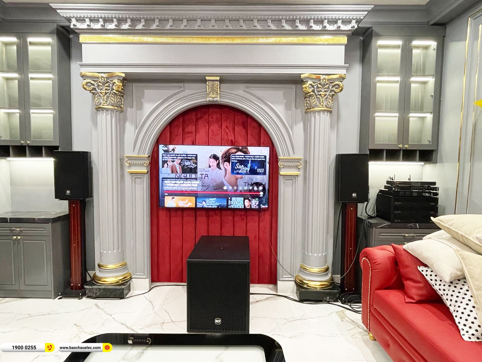 Lắp đặt dàn karaoke RCF gần 270tr cho anh Lợi ở Buôn Ma Thuột