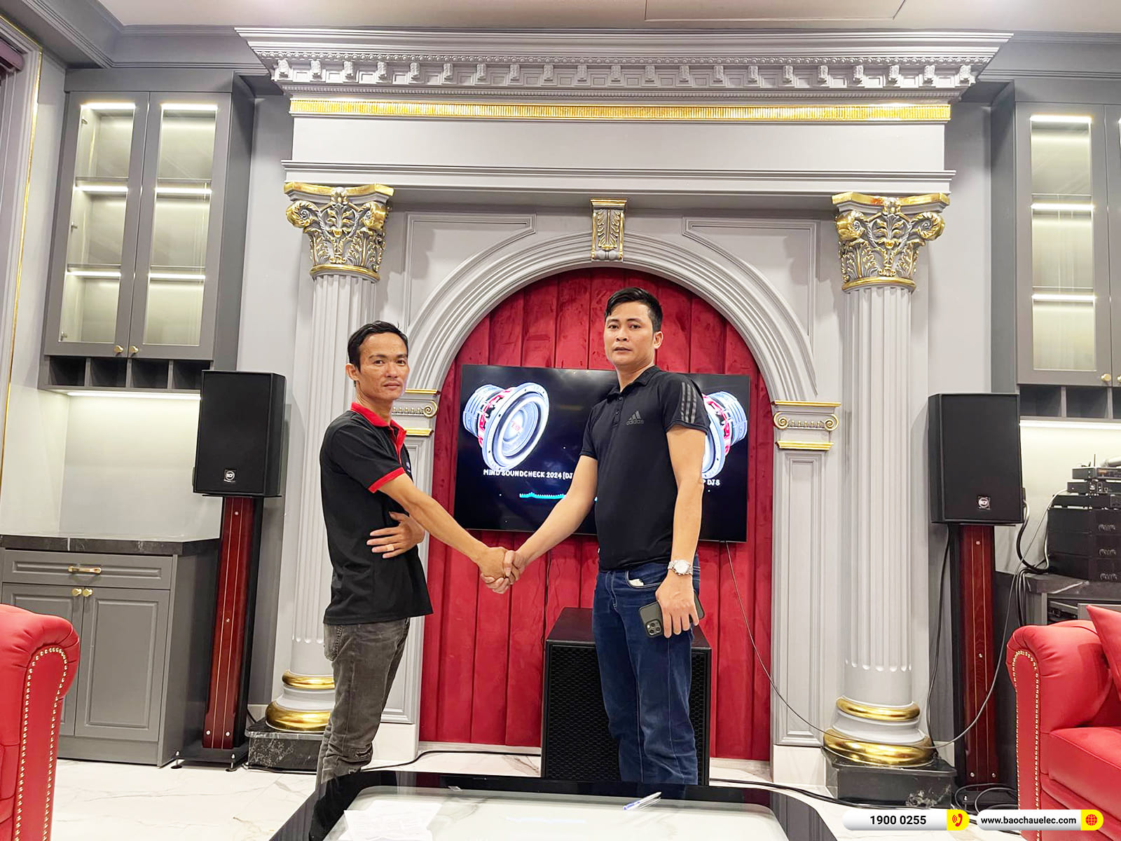 Lắp đặt dàn karaoke RCF gần 270tr cho anh Lợi ở Buôn Ma Thuột