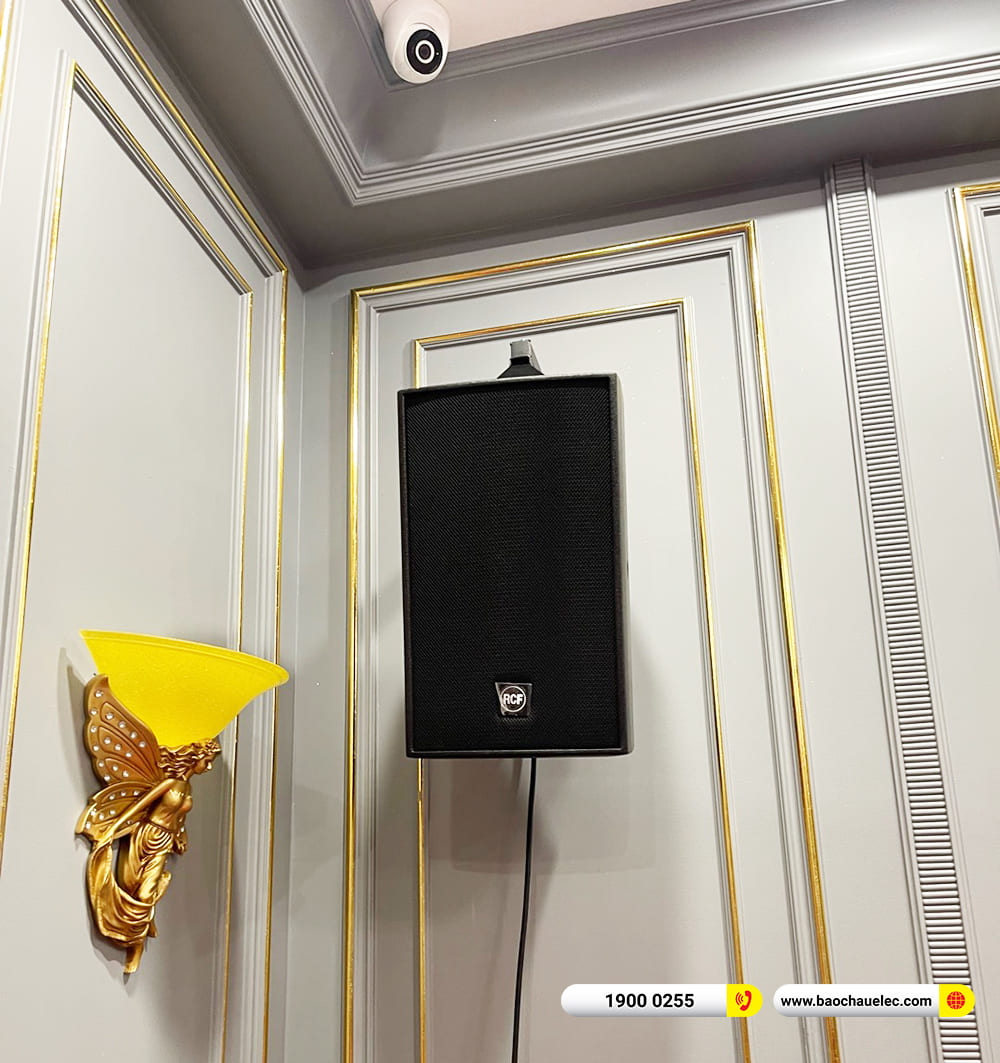 Lắp đặt dàn karaoke RCF gần 270tr cho anh Lợi ở Buôn Ma Thuột