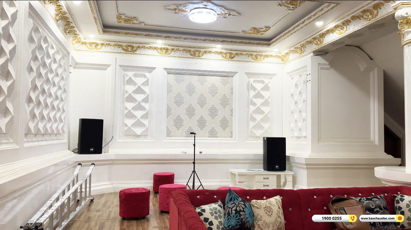 Lắp đặt dàn karaoke RCF gần 350tr cho anh Luân ở Tây Ninh