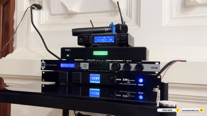 Lắp đặt dàn karaoke RCF gần 350tr cho anh Luân ở Tây Ninh