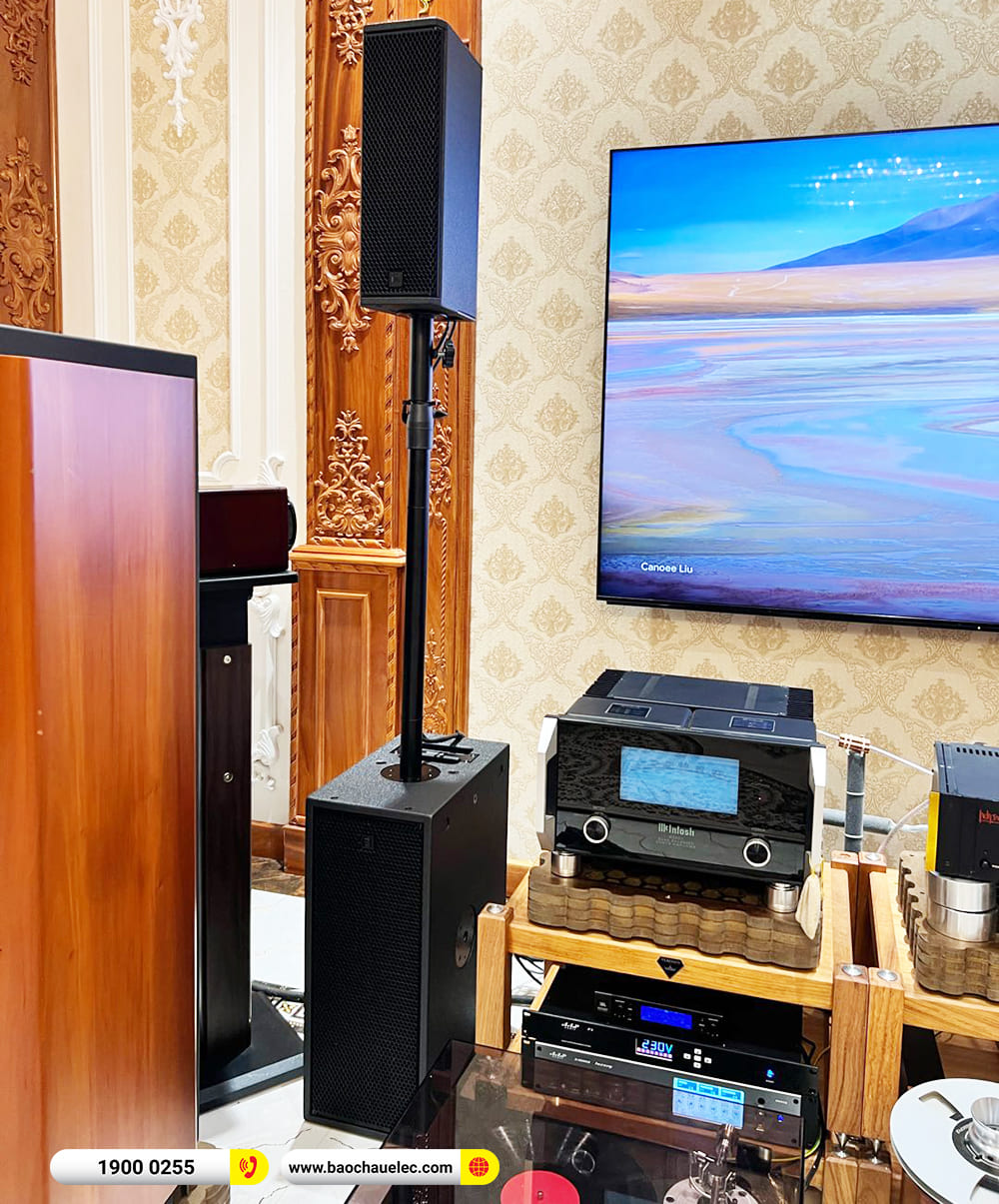 Lắp đặt d&agrave;n karaoke RCF 250tr cho anh Minh ở Th&aacute;i Nguy&ecirc;n