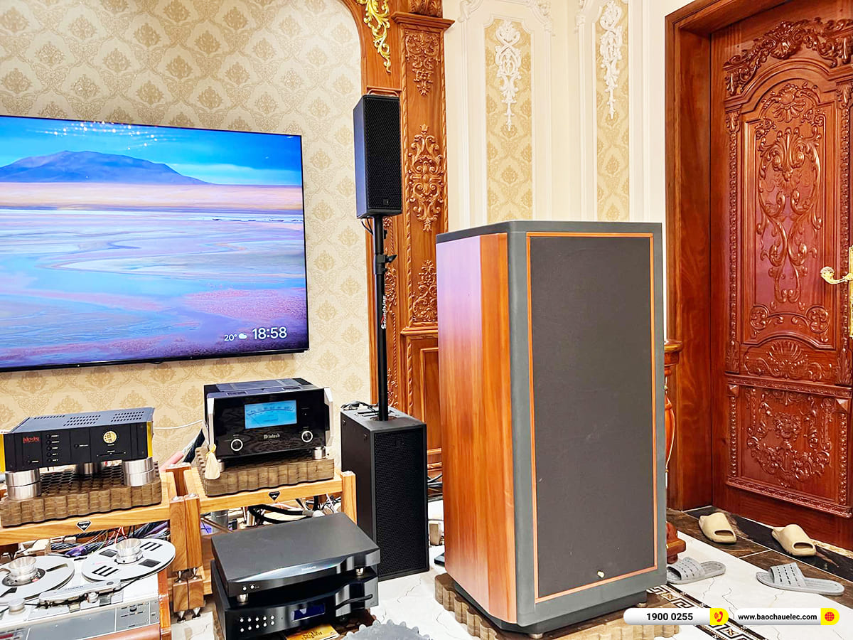 Lắp đặt d&agrave;n karaoke RCF 250tr cho anh Minh ở Th&aacute;i Nguy&ecirc;n