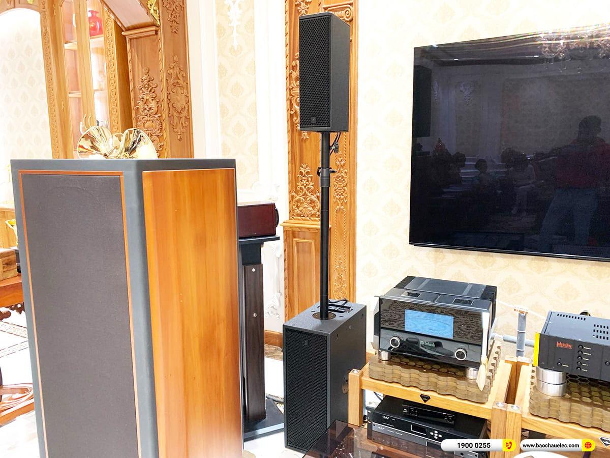 Lắp đặt d&agrave;n karaoke RCF 250tr cho anh Minh ở Th&aacute;i Nguy&ecirc;n