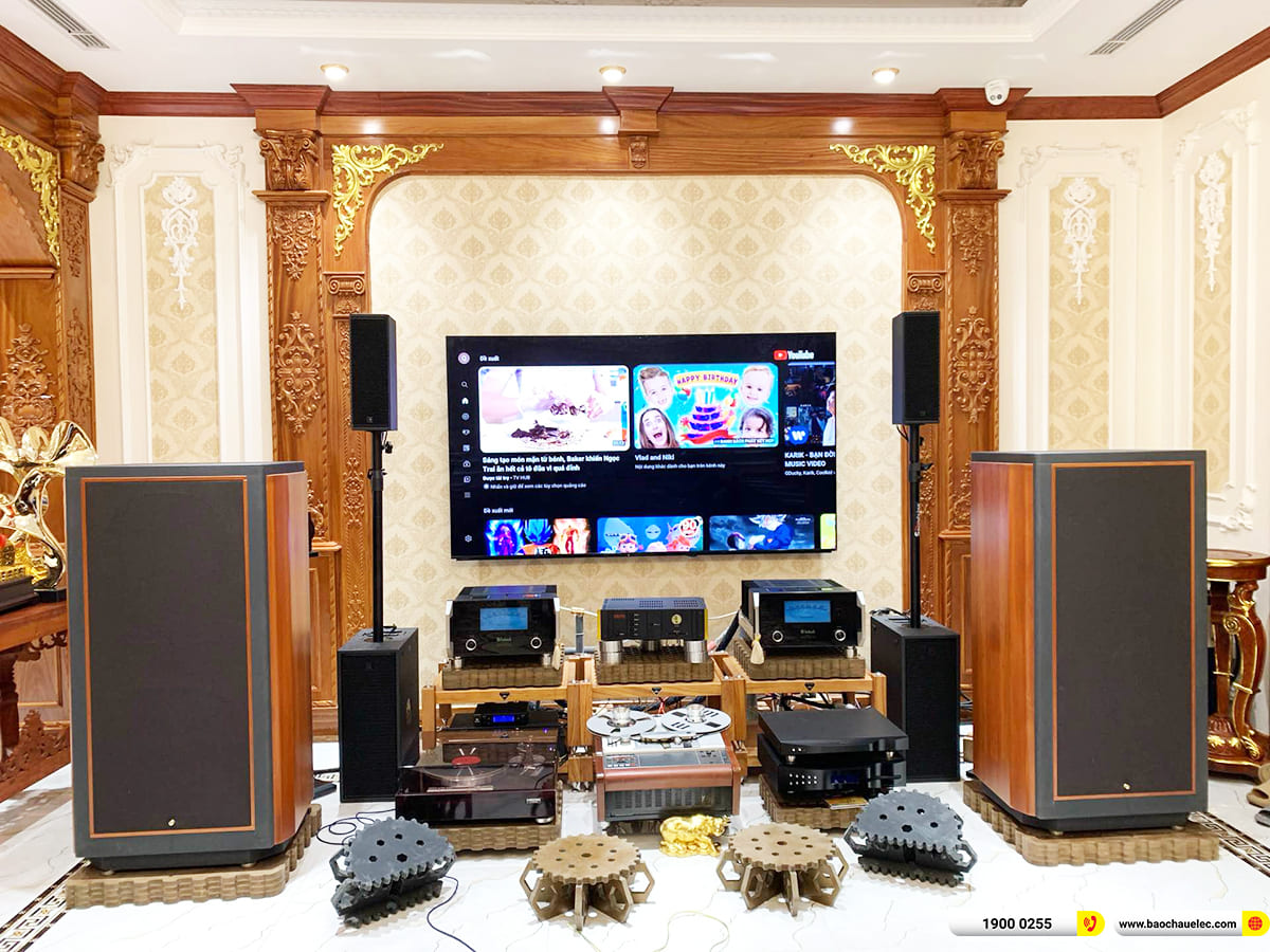 Lắp đặt d&agrave;n karaoke RCF 250tr cho anh Minh ở Th&aacute;i Nguy&ecirc;n